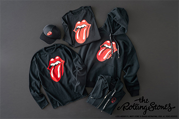 The Rolling Stones とのカプセルコレクションを発表の画像